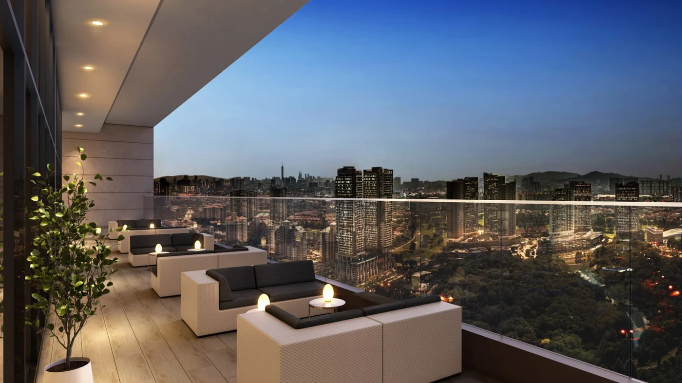 Lifestyle render at Park Green